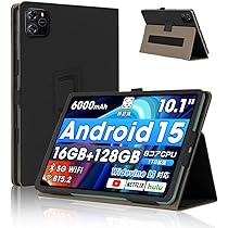 Amazon.co.jp: 【2025新登場・Android 15 タブレット 大画面】 10